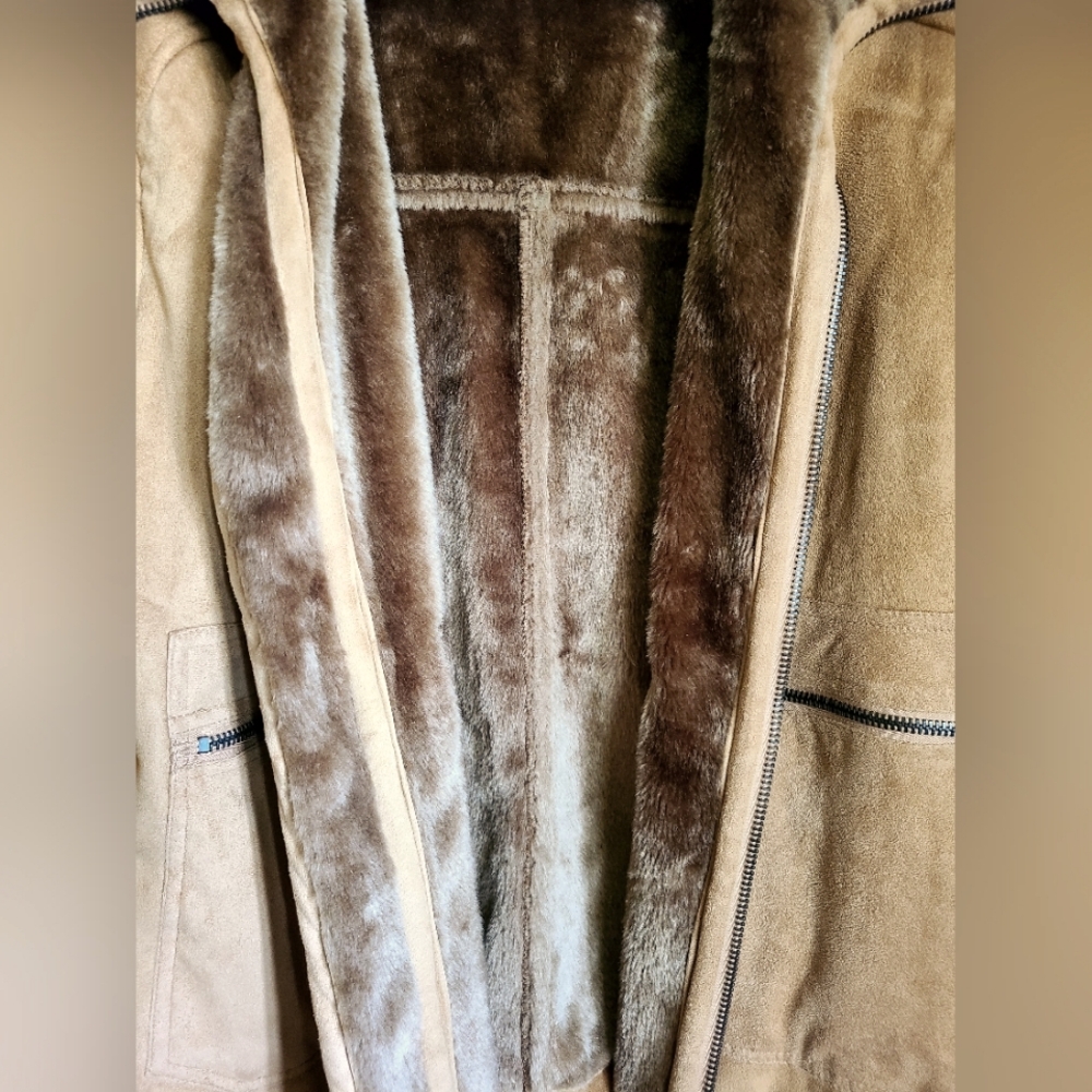 T. Shearling Reportage R.G.A. Italy Style coat 🤎 - Picture 12 of 16